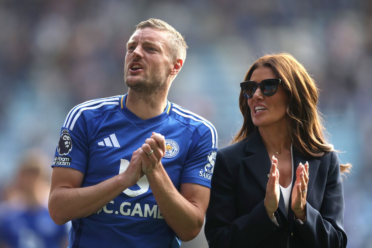 Jamie and Rebekah Vardy