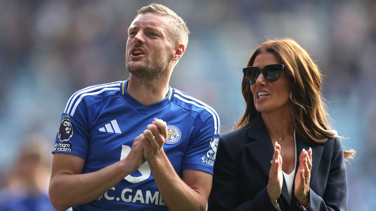 Jamie and Rebekah Vardy