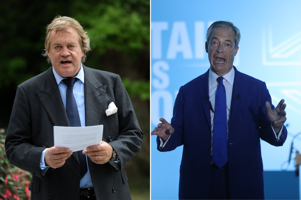 Jamie Blandford/Nigel Farage
