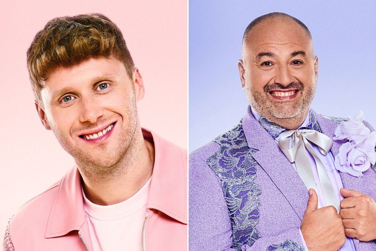 Jamie Borthwick and Wynne Evans