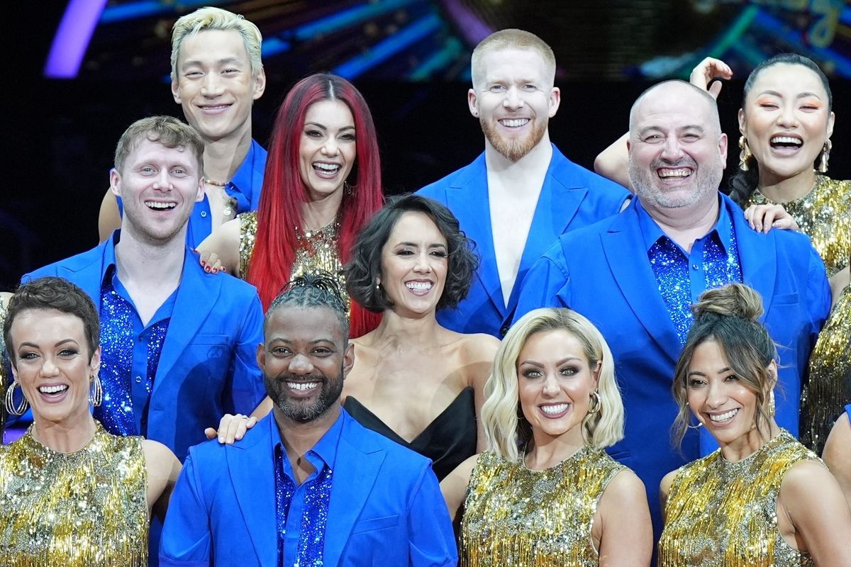 Jamie Borthwick, Wynne Evans and Strictly Live cast