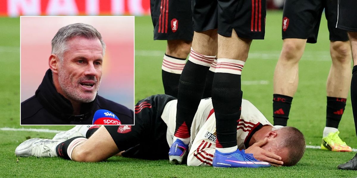 Jamie Carragher slams Liverpool star for ’embarrassing’ play-acting in defeat to Aston Villa Jamie Carragher slams Liverpool star for ’embarrassing’ play-acting in defeat to Aston Villa
