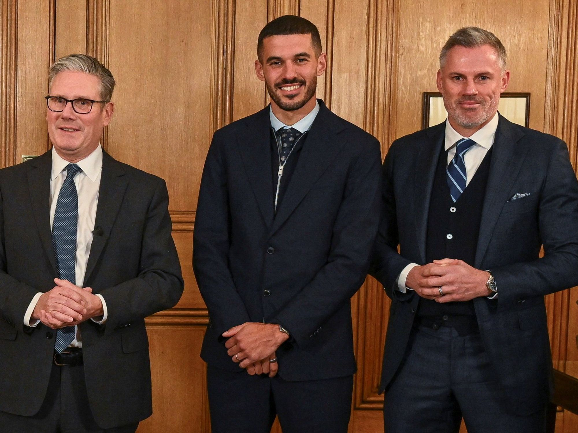 Jamie Carragher and Conor Coady