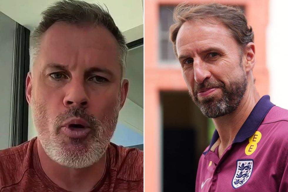 Jamie Carragher Gareth Southgate England Netherlands