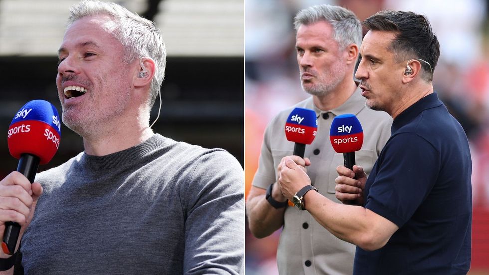 Jamie Carragher Gary Neville
