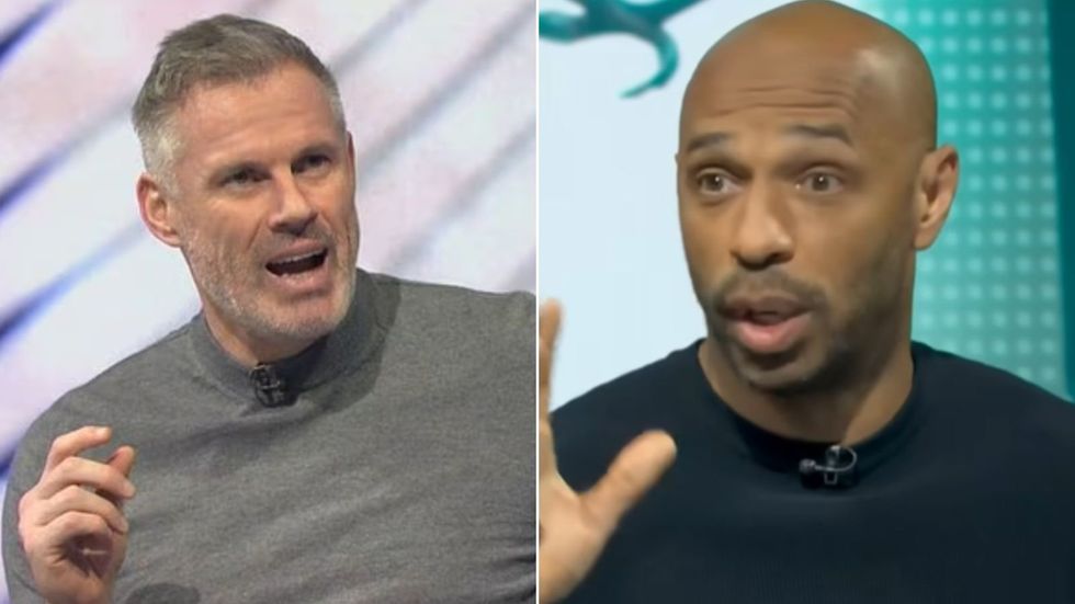 Jamie Carragher has emphatically ruled out Gareth Southgate as a contender for the Manchester United managerial position, leaving Thierry Henry stunned
