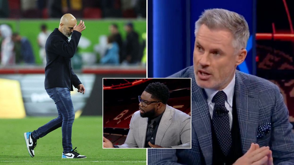 Jamie Carragher sparks controversy during Champions League coverage just days after facing calls to be sacked