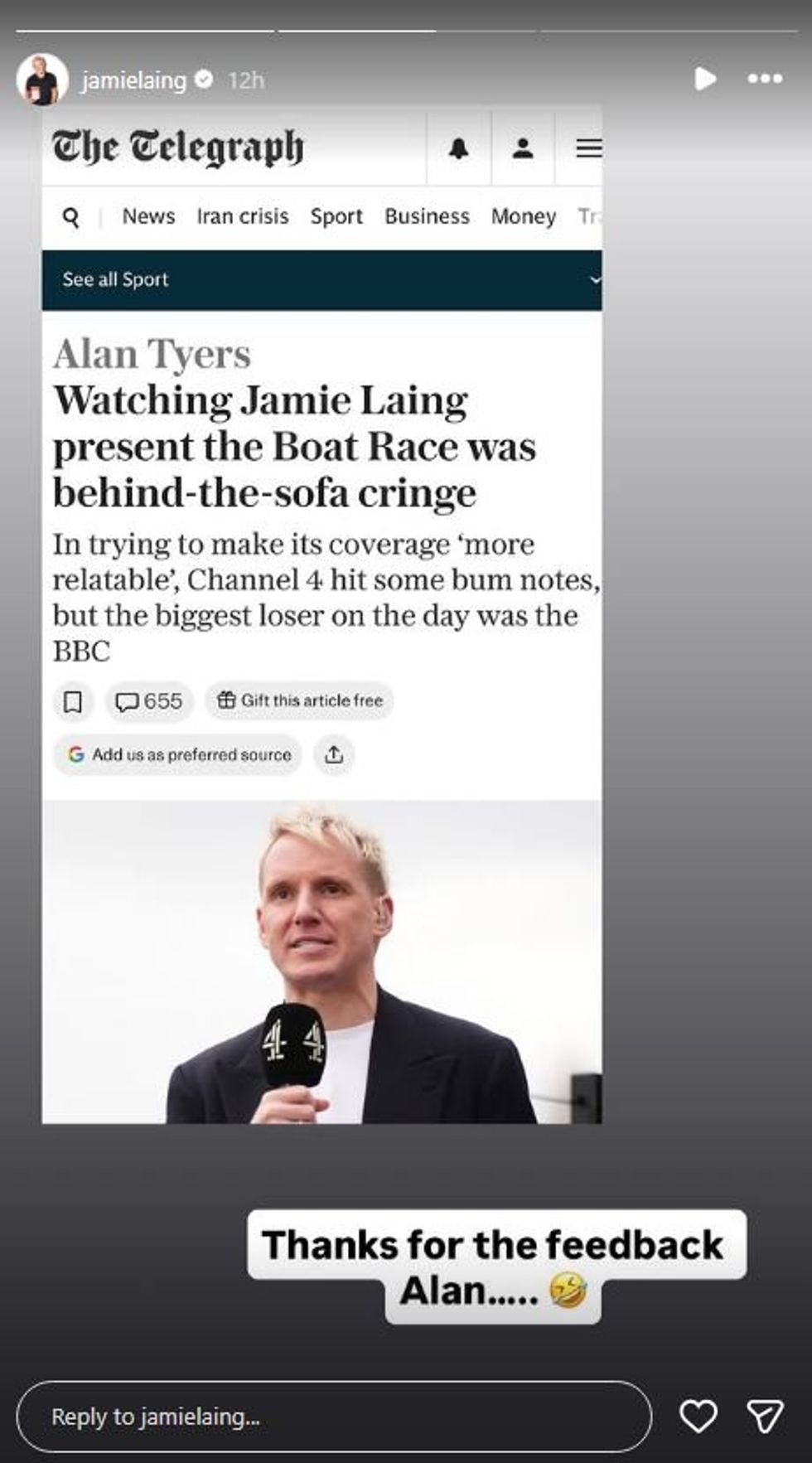 Jamie Laing