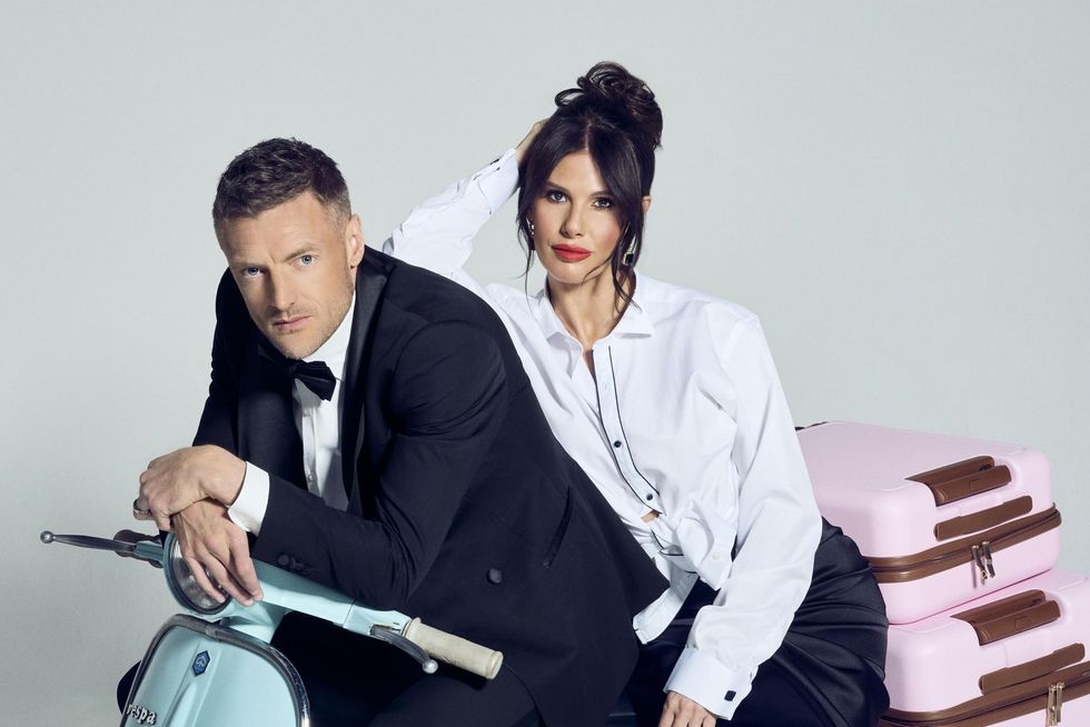 Jamie Vardy and Rebekah Vardy