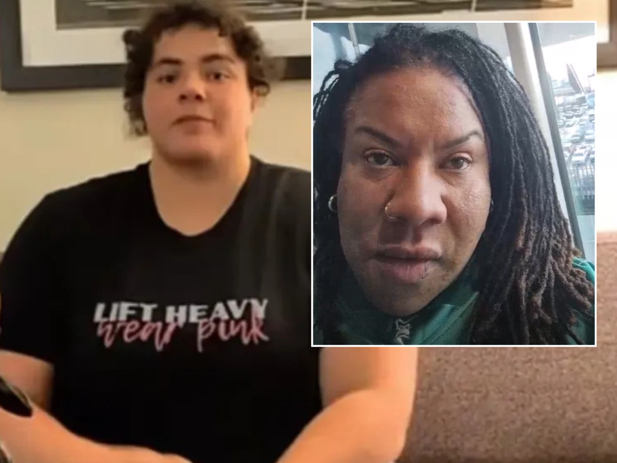 Jammie Booker and Andrea Thompson