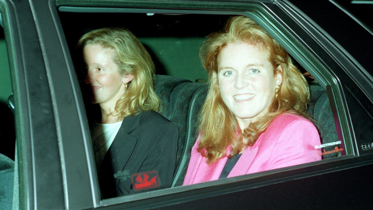Jane Andrews and Sarah Ferguson