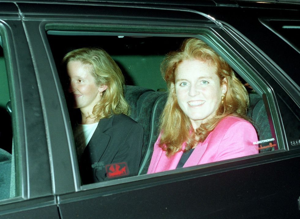 Jane Andrews and Sarah Ferguson