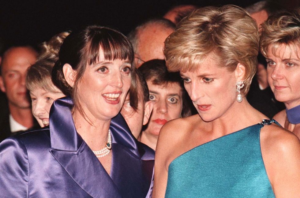 Jane Luedecke and Princess Diana