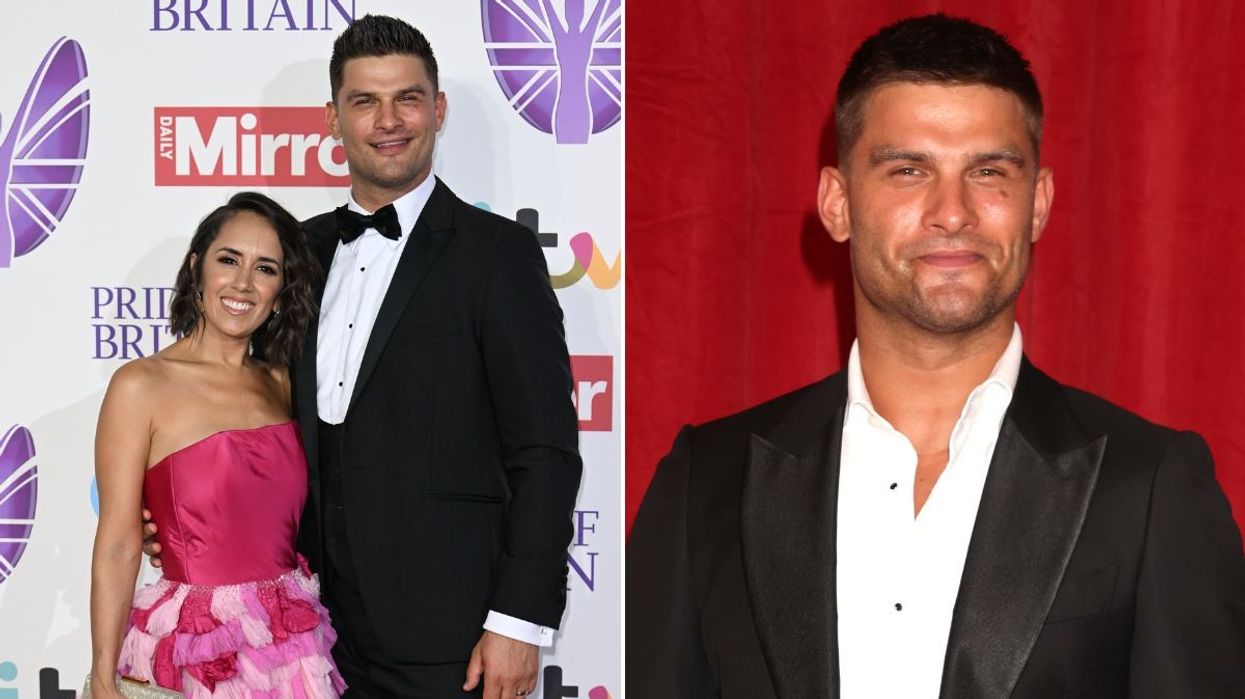 Janette Manrara and Aljaz Skorjanec