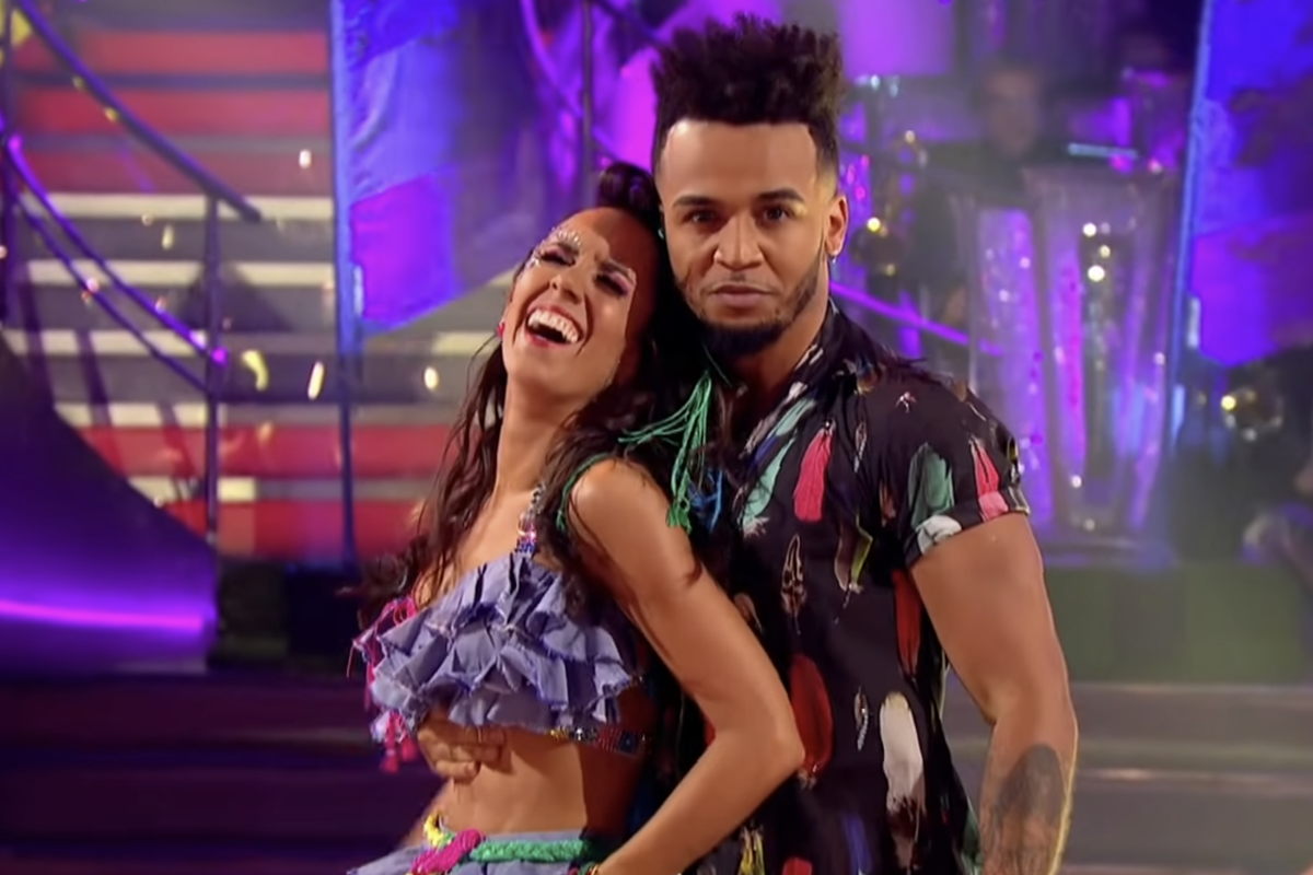 Janette Manrara and Aston Merrygold