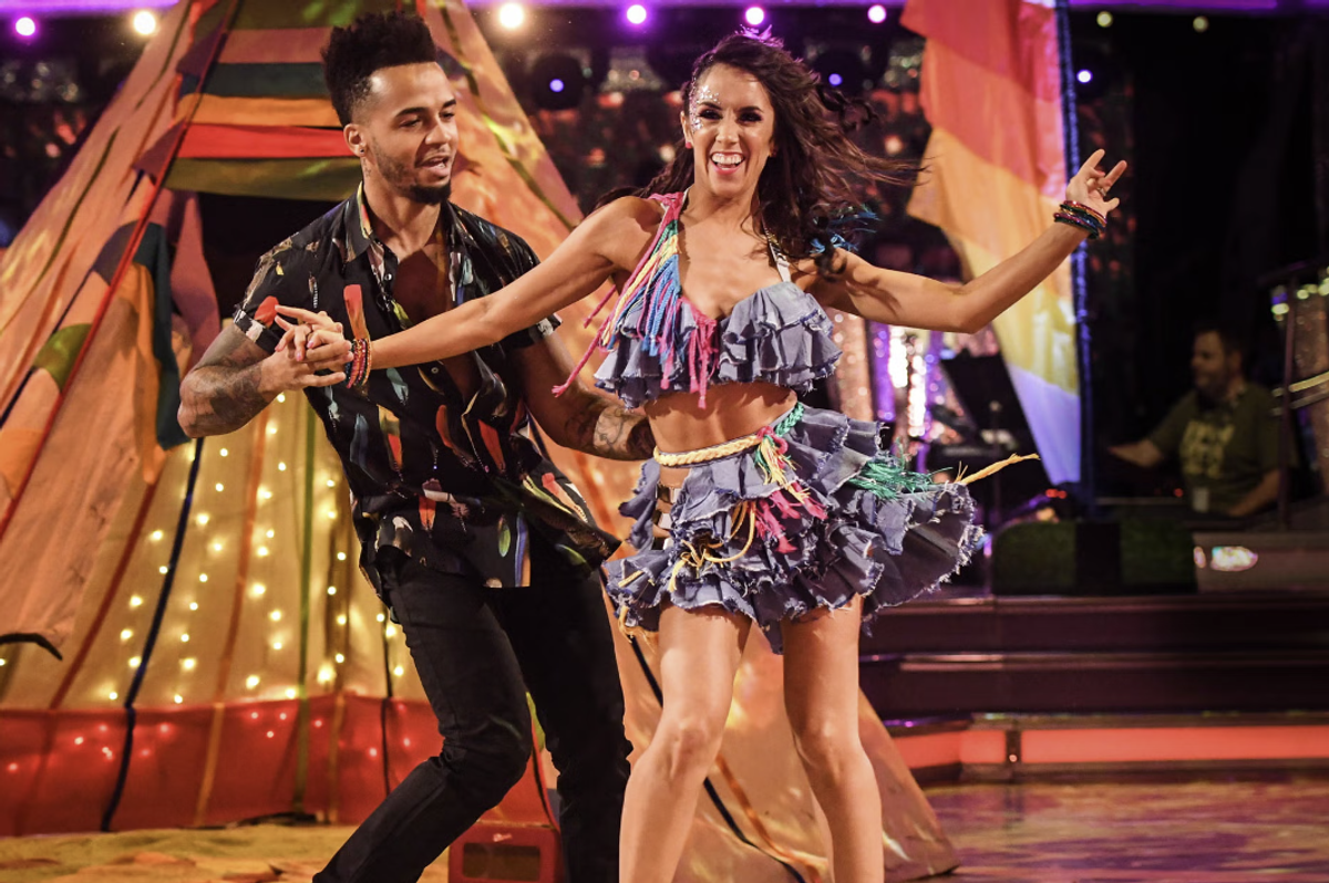 Janette Manrara and Aston Merrygold