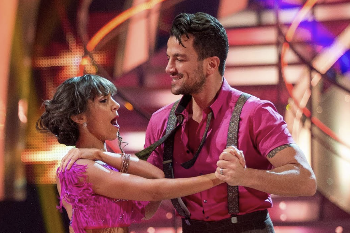 Janette Manrara and Peter Andre