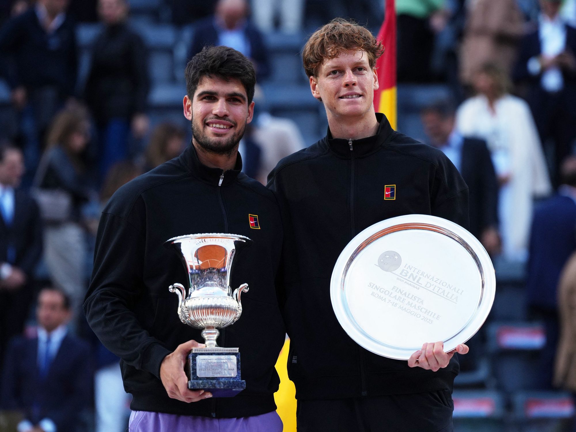 Jannik Sinner and Carlos Alcaraz