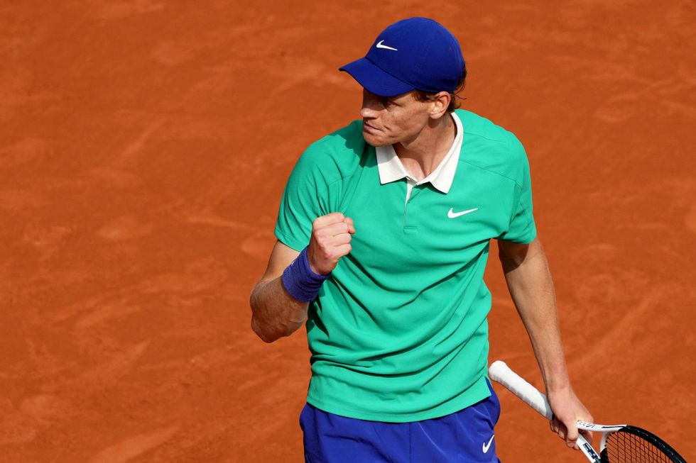 Jannik Sinner French Open