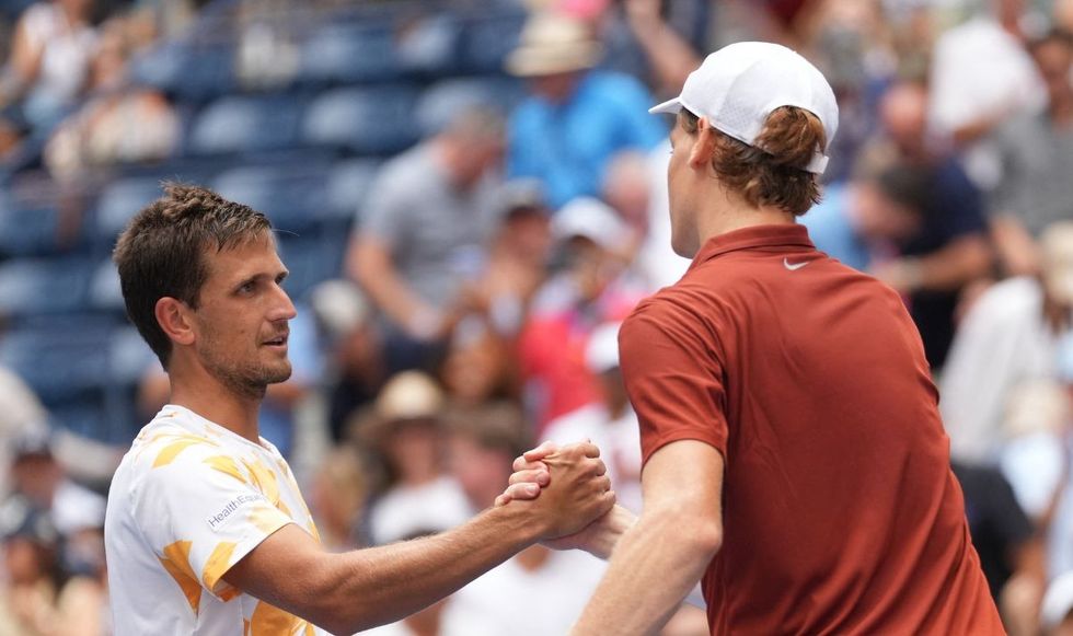 Jannik Sinner made light work of qualifier Vit Kopriva on Tuesday