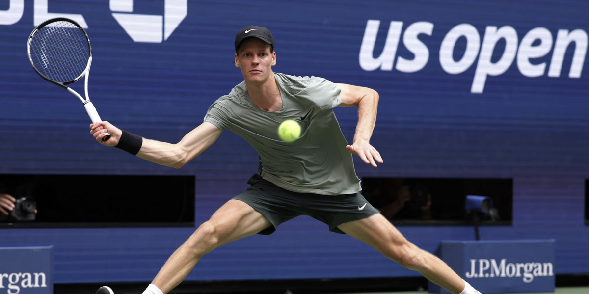 NextImg:US Open: Jannik Sinner apologises on court after breaking little-known rule in Jack Draper clash