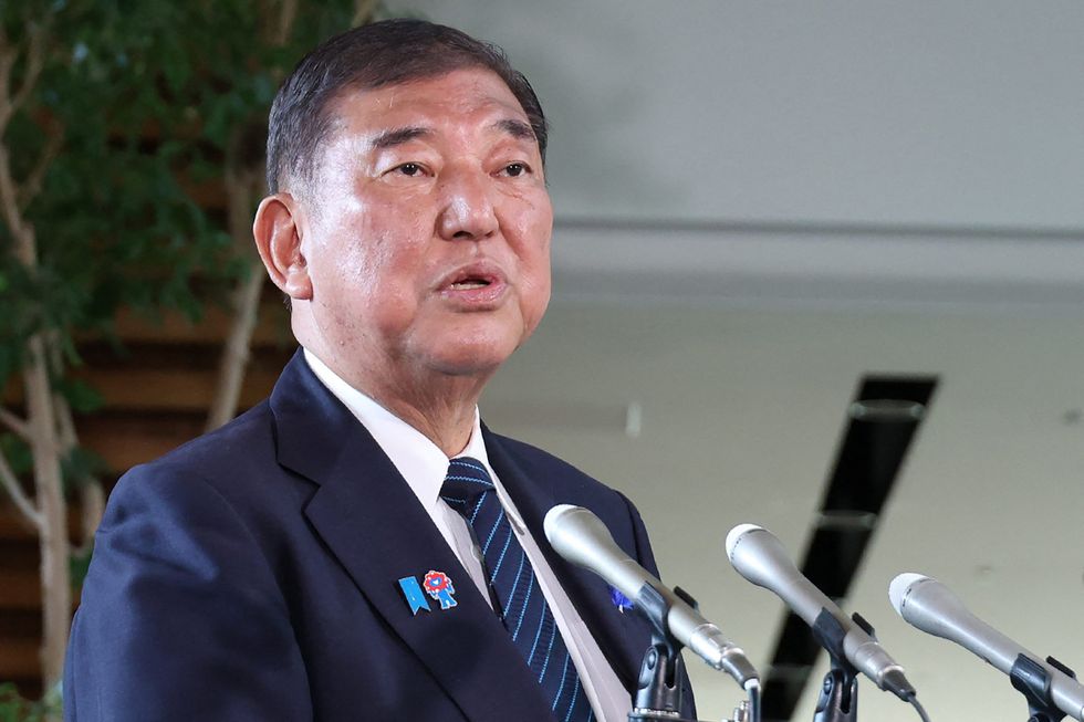 Japan Prime Minister Shigeru Ishiba