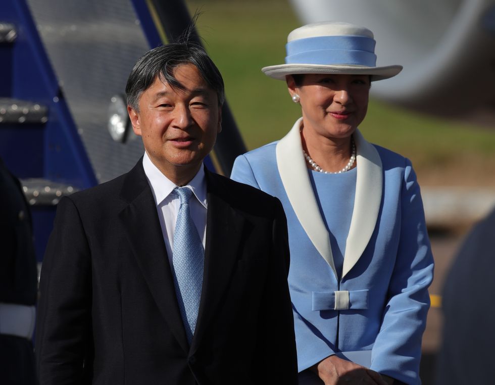 Japanese Emperor Naruhito and Empress Masako