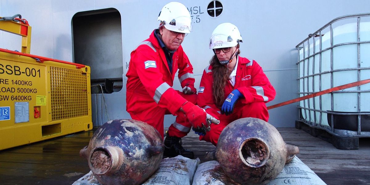 NextImg:'Most ancient' shipwreck's cargo discovered 1,800m deep underwater in 'truly sensational find'