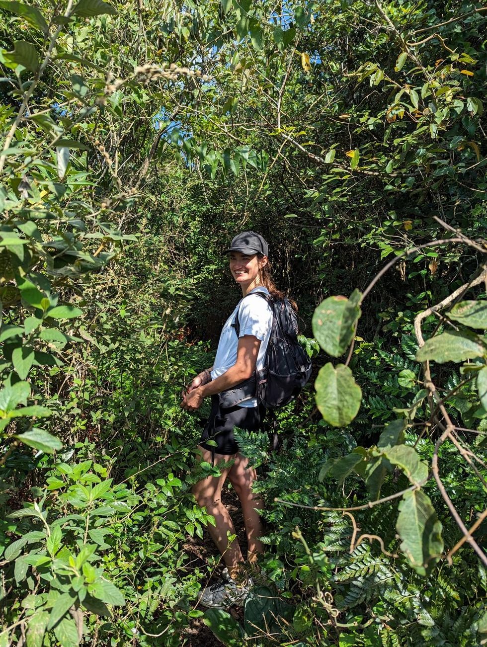Jas exploring nature in Florianopolis, Brazil