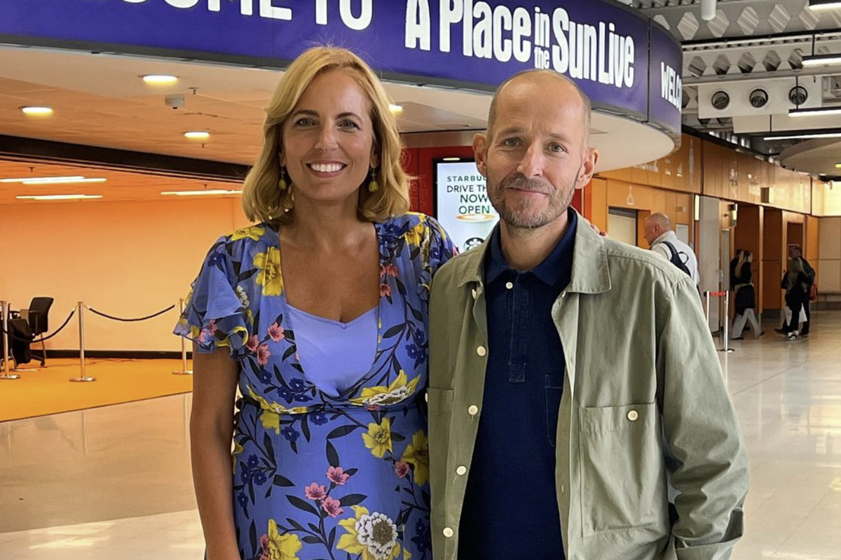 Jasmine Harman and Jonnie Irwin