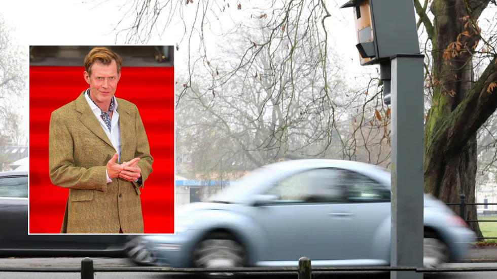 Jason Flemyng and speeding camera