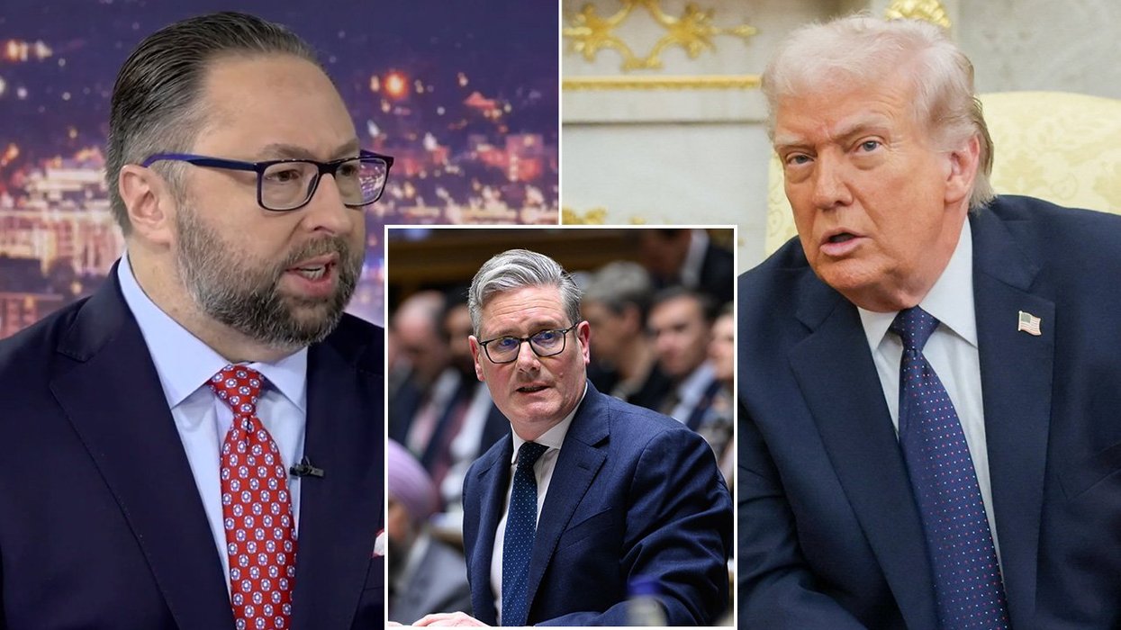 Jason Miller, Keir Starmer, Donald Trump