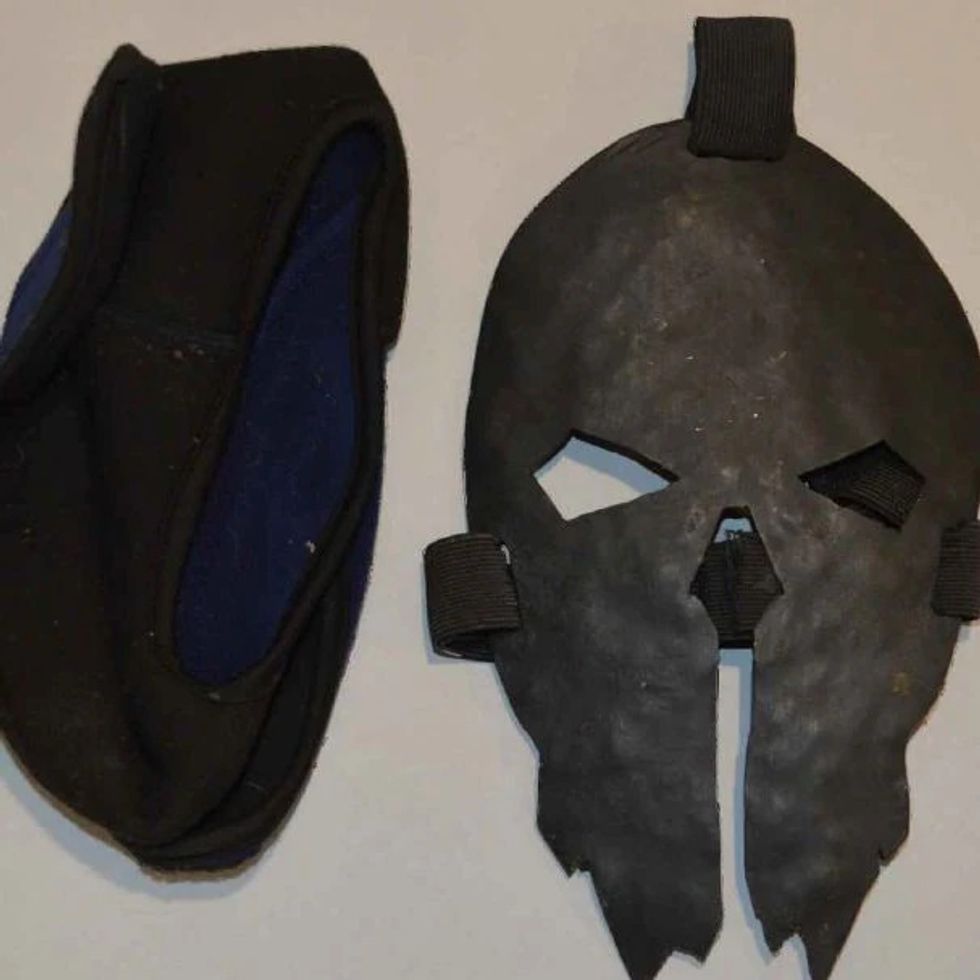 Jaswant Singh Chail was wearing a hood and mask and carrying the loaded crossbow