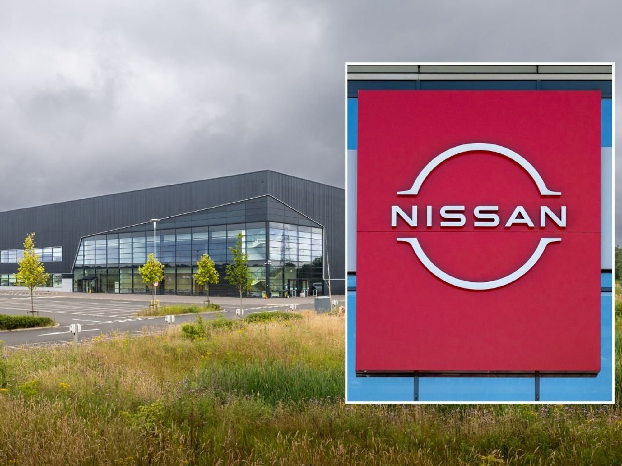 Jatco HQ in Sunderland a Nissan sign