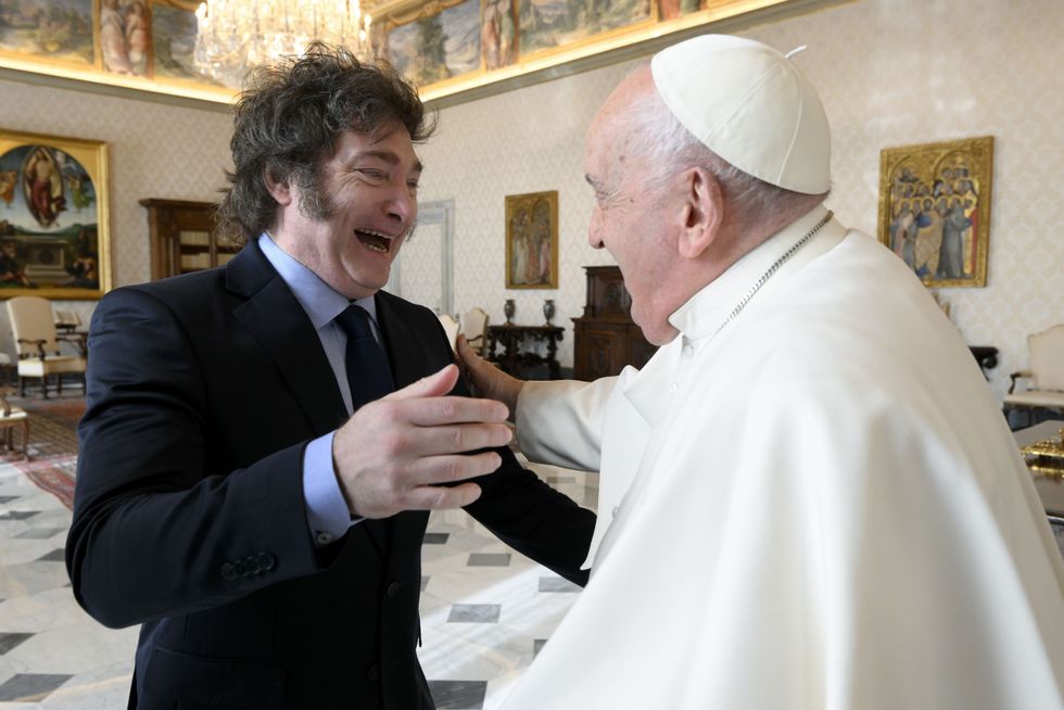 Javier Milei; Pope Francis