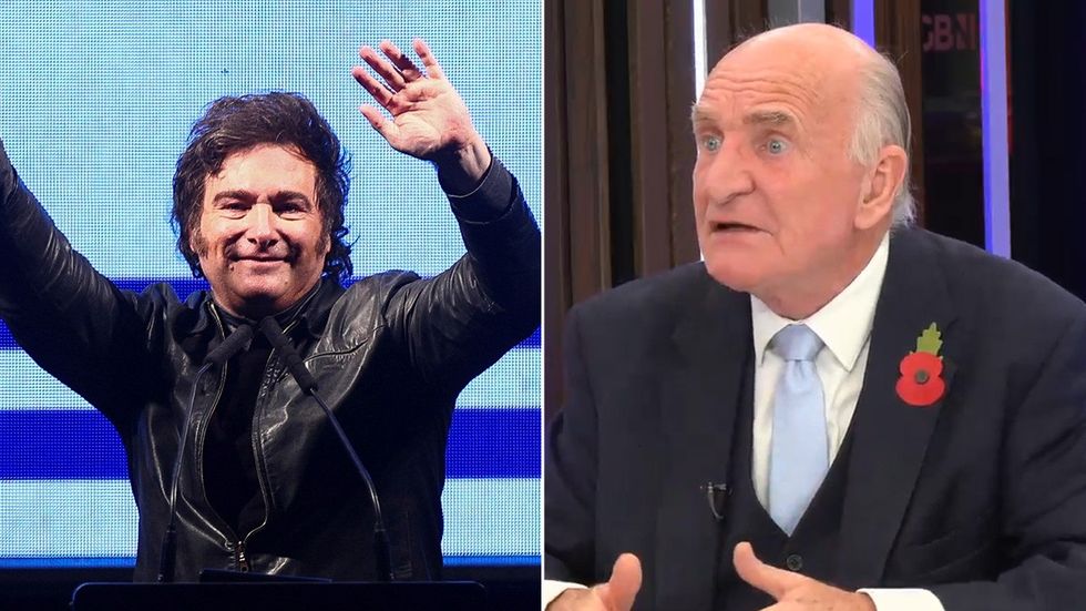 Javier Milei, Stephen Pound