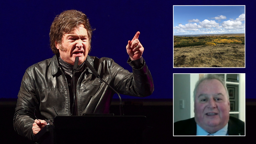 Javier Milei, the Falklands and Roger Spink