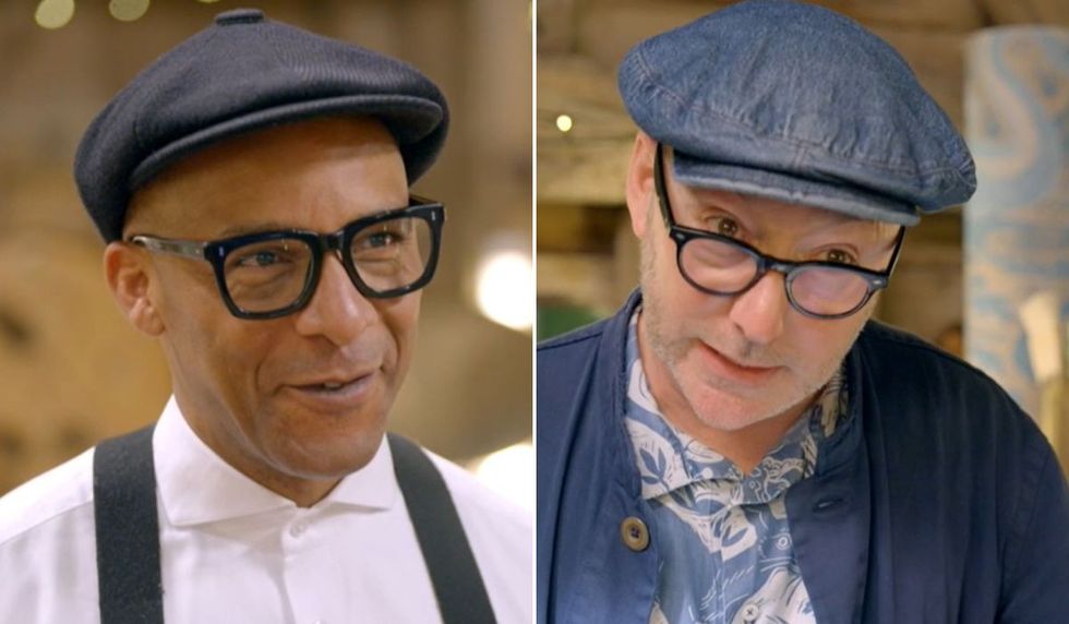 Jay Blades and Christopher Shaw