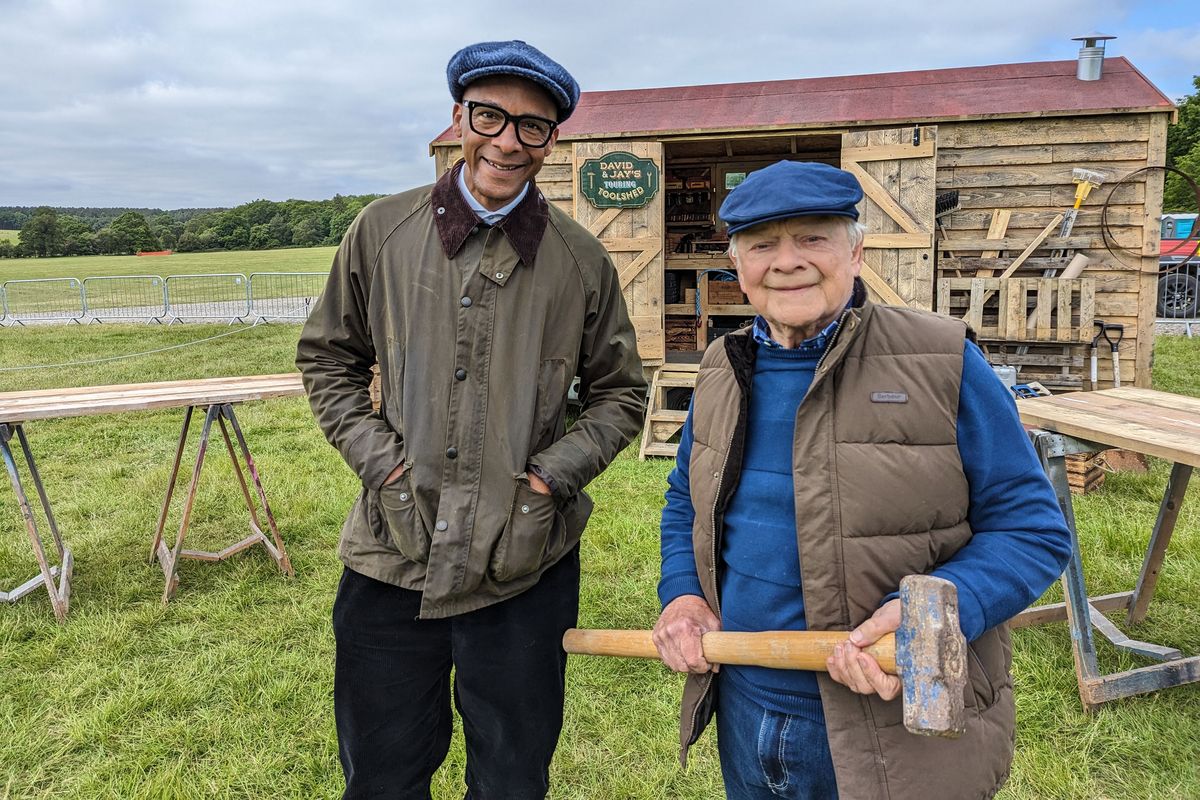 Jay Blades and David Jason