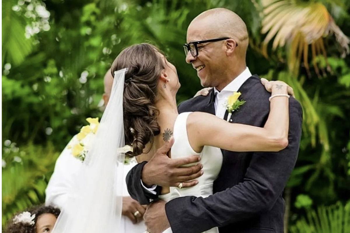 Jay Blades and Lisa-Marie Zbozen