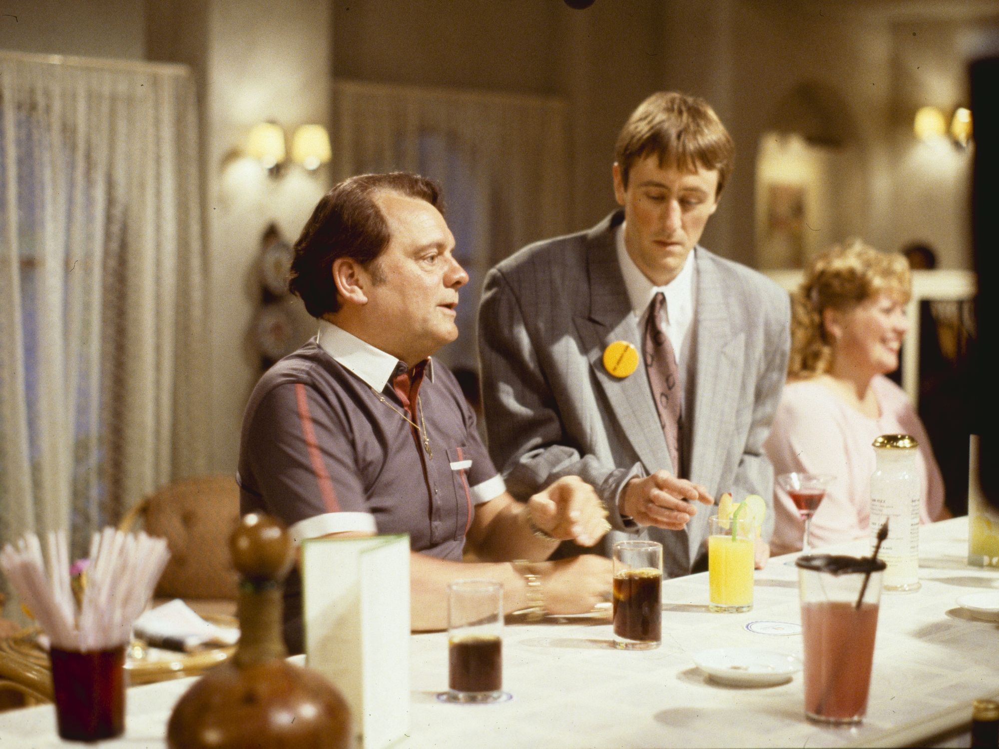 Jay Blades and Nicholas Lyndhurst