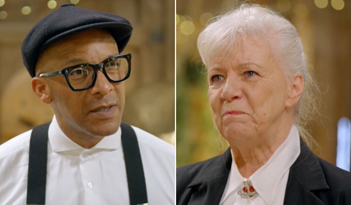 Jay Blades and Repair Shop guest Diane