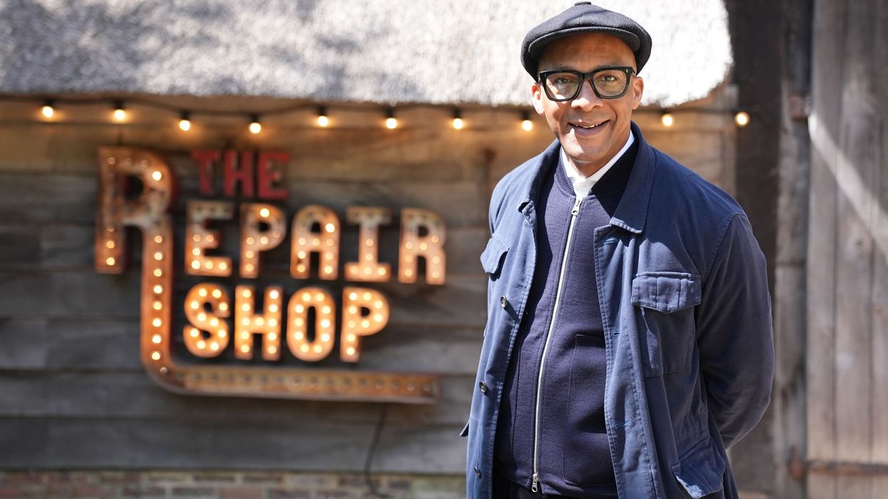 Jay Blades on The Repair Shop