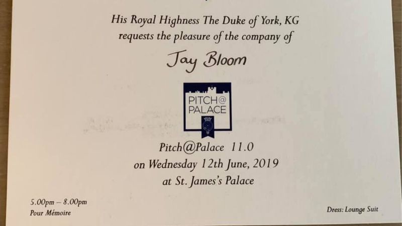 Jay Bloom invite card