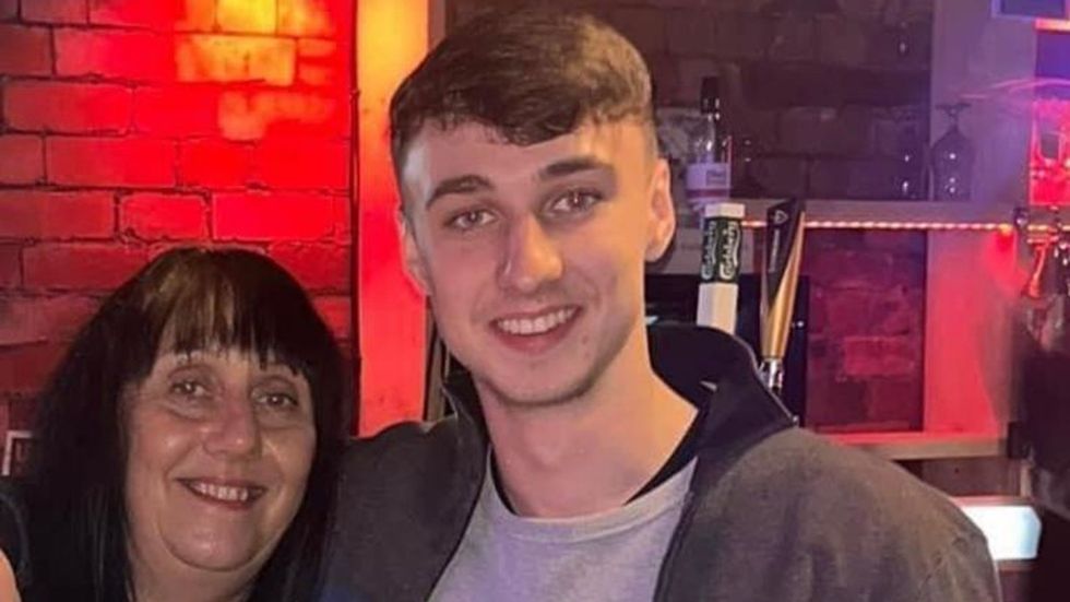 Jay Slater and his mum Debbie Duncan