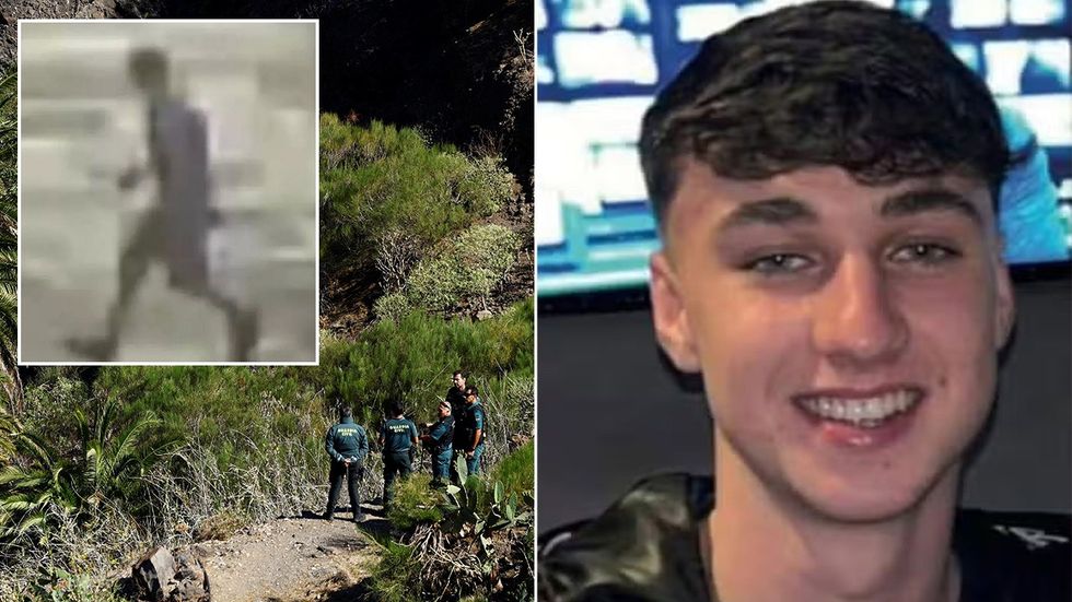 Jay Slater and Spanish Police search