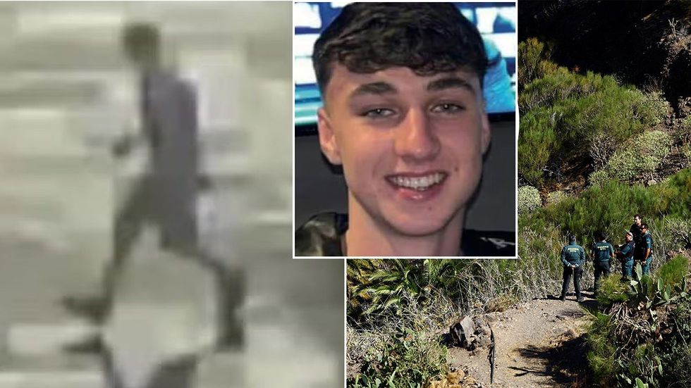 Jay Slater CCTV, handout image, search team