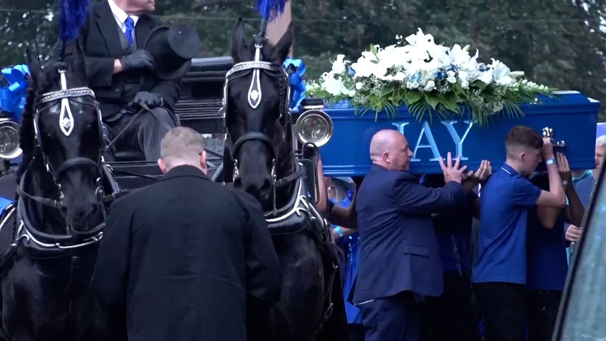 Jay Slater funeral