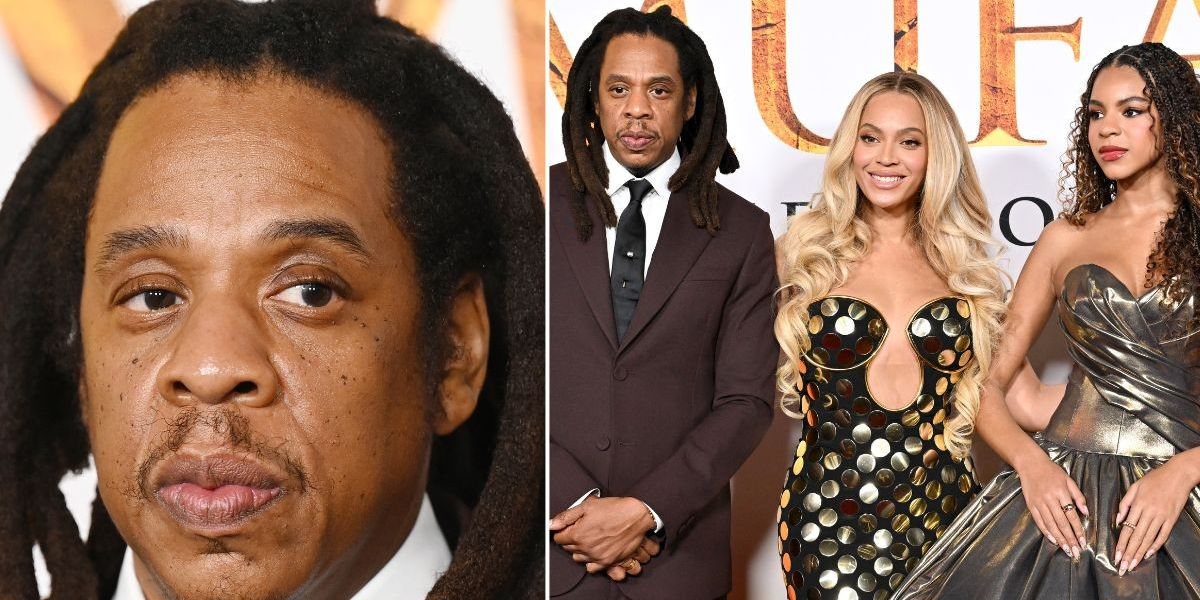 NextImg:Jay-Z and Beyonce put on united front with daughter, 12, for first time since rapper faced rape allegations