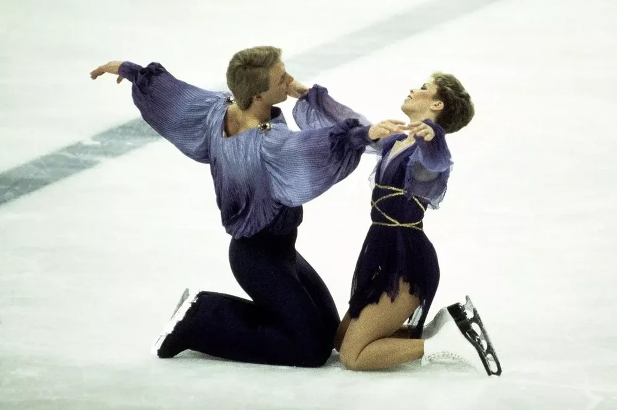 Jayne Torvill and Christopher Dean